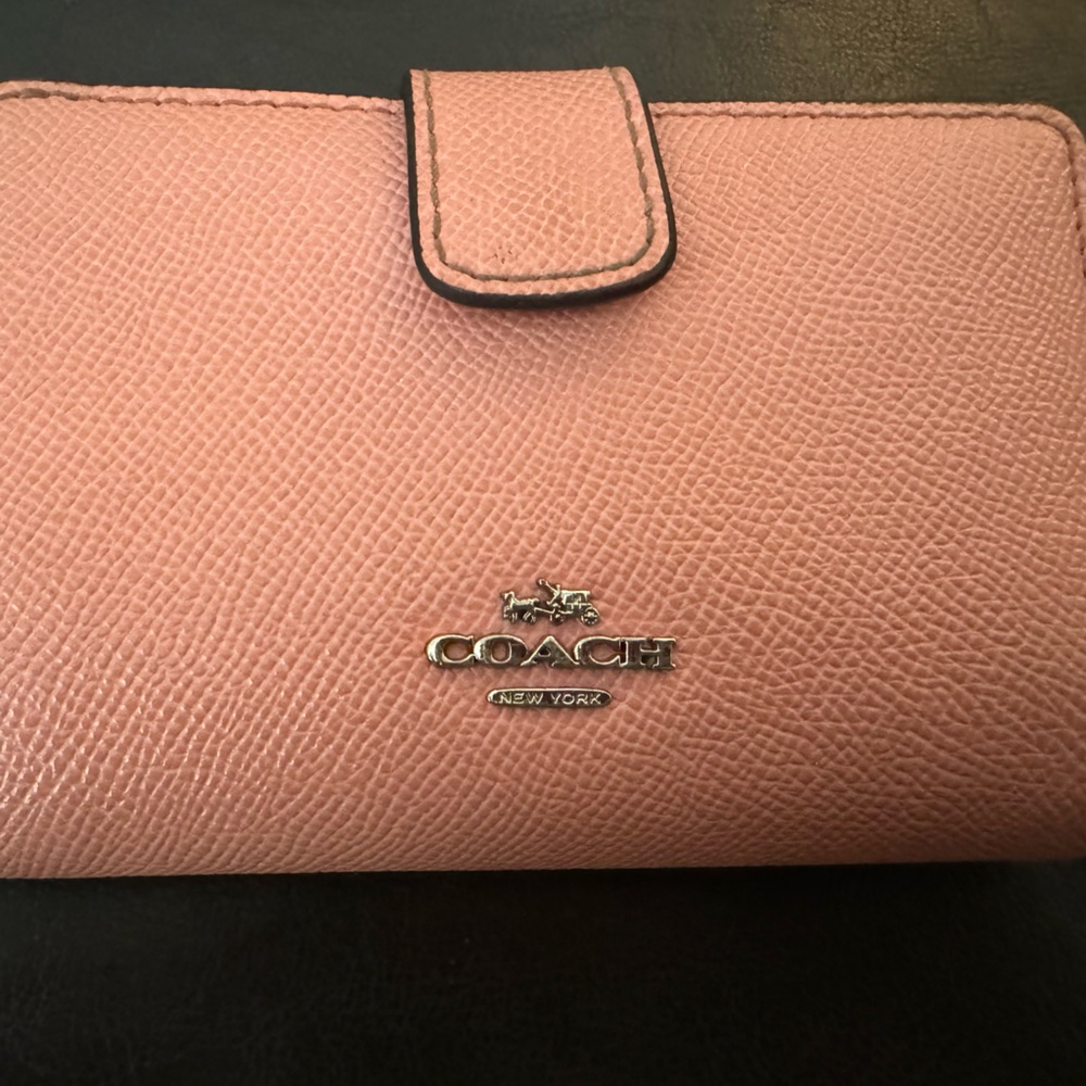 Pink Coach Wallet